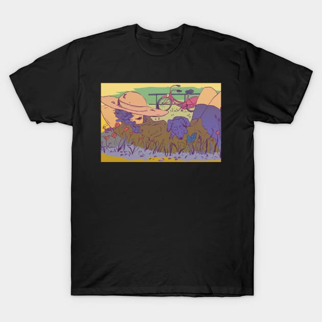 Relaxing in the sun T-Shirt by rsutton